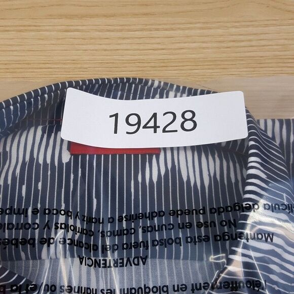 HUGO BOSS Shirt Mens XXL Black Button Up Slim Fit Textured ERMO Butterfly $128 - Picture 6 of 6